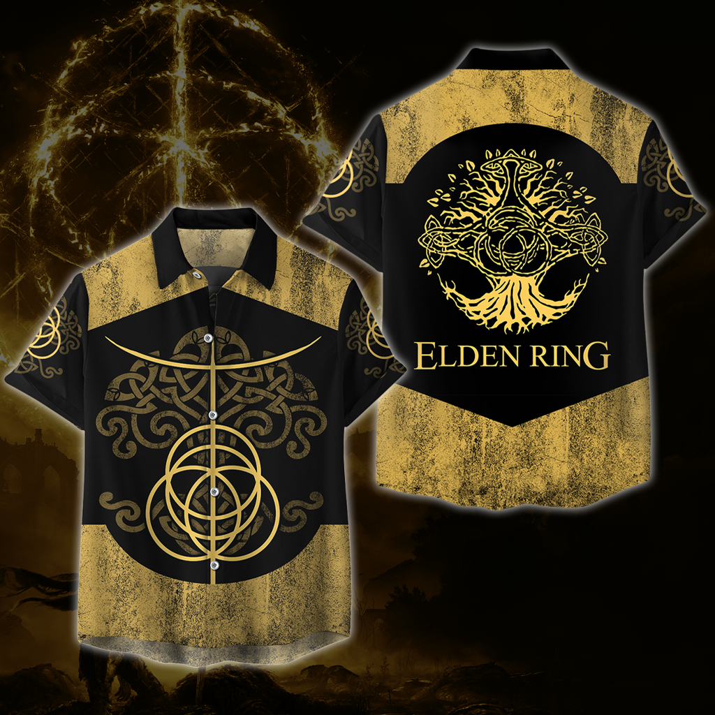 Elden Ring 3D All Over Print T-shirt Tank Top Zip Hoodie Pullover Hoodie Hawaiian Shirt Beach Shorts Jogger
