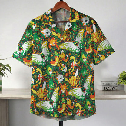 Insect System Pokemon Hawaiian Shirt