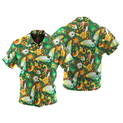 Insect System Pokemon Hawaiian Shirt