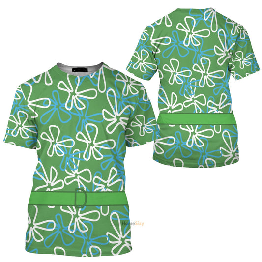 Inside Out T-Shirt Disney Disgust Emotion Inside Out Costume T-Shirt Green Unisex - Trendy Gift For Men & Women