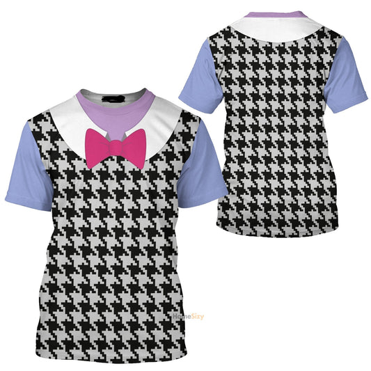 Inside Out T-Shirt Disney Fear Emotion Inside Out Costume T-Shirt Black White Unisex - Trendy Gift For Men & Women