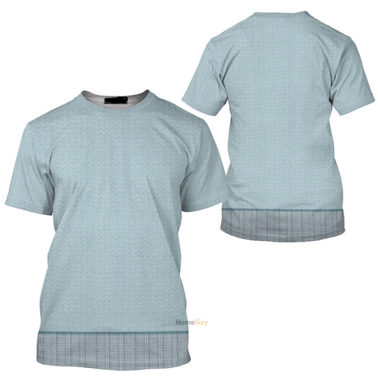 Inside Out T-Shirt Disney Sadness Emotion Inside Out Costume T-Shirt Blue Unisex - Trendy Gift For Men & Women