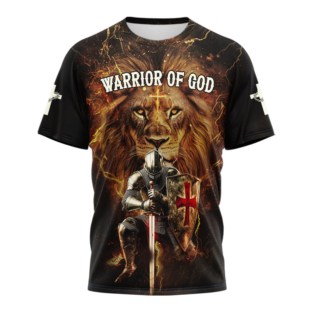 Warrior Of God Divine Crusader 3D TShirt
