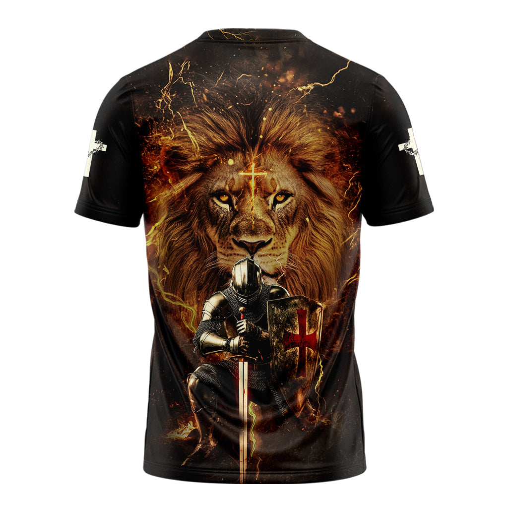 Warrior Of God Divine Crusader 3D TShirt