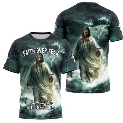 Focus on me not the Storm 3D TShirt