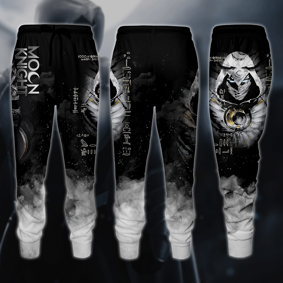 Marvel Moon Knight 3D All Over Print T-shirt Tank Top Zip Hoodie Pullover Hoodie Hawaiian Shirt Beach Shorts Jogger