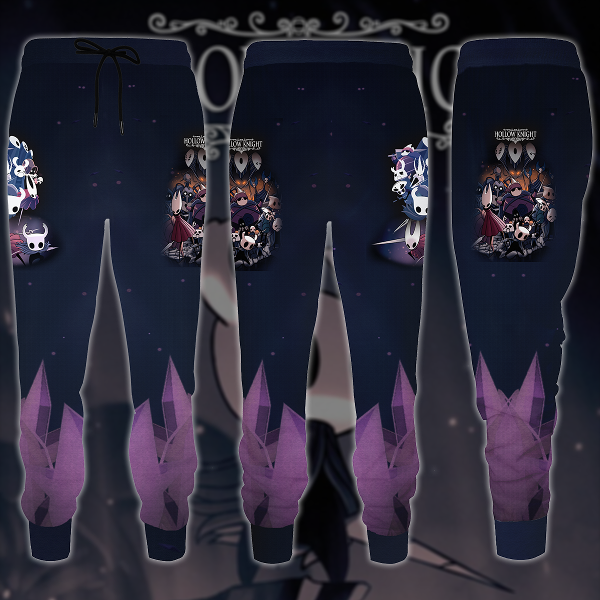 Hollow Knight Video Game 3D All Over Printed T-shirt Tank Top Zip Hoodie Pullover Hoodie Hawaiian Shirt Beach Shorts Joggers