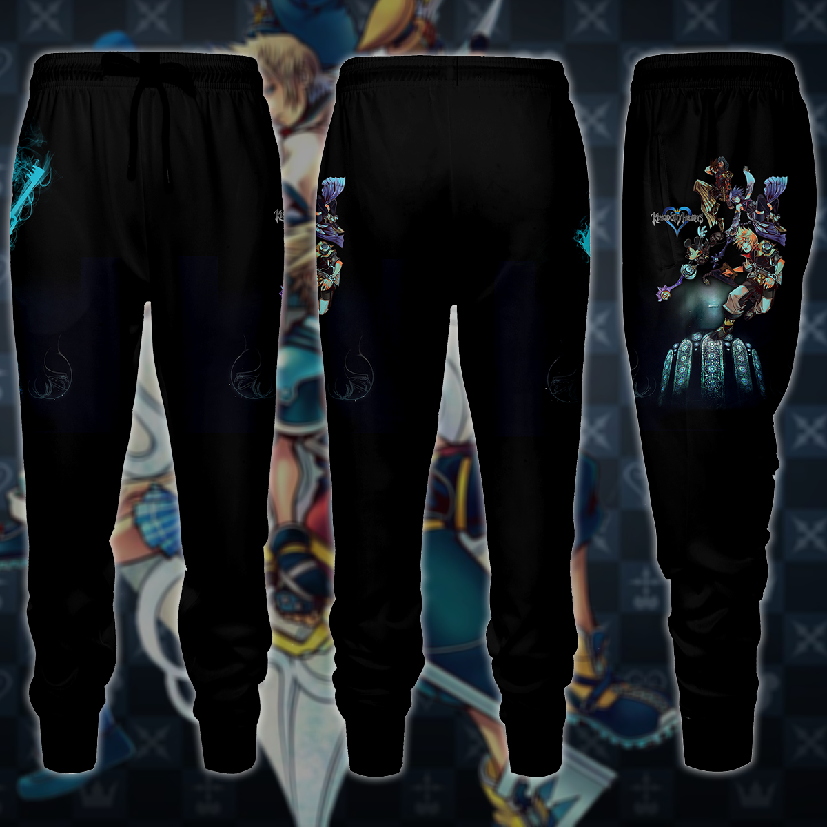 Kingdom Hearts Video Game 3D All Over Print T-shirt Tank Top Zip Hoodie Pullover Hoodie Hawaiian Shirt Beach Shorts Jogger