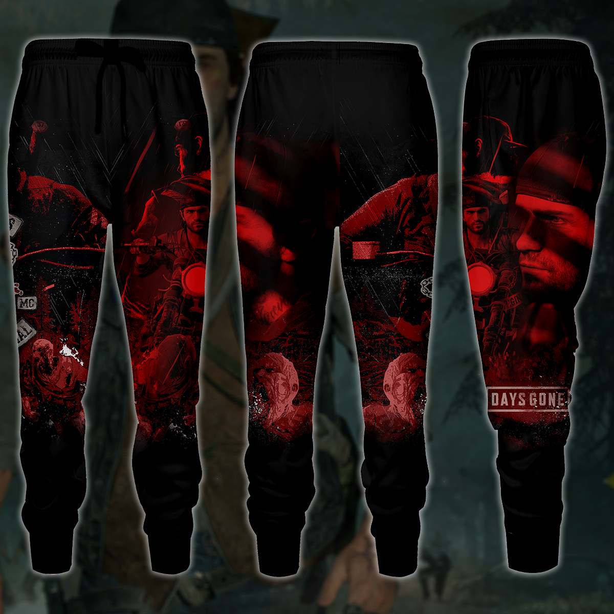 Day’s Gone Video Game 3D All Over Printed T-shirt Tank Top Zip Hoodie Pullover Hoodie Hawaiian Shirt Beach Shorts Jogger