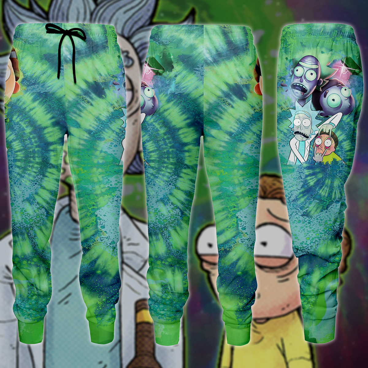 Rick and Morty 3D All Over Print T-shirt Tank Top Zip Hoodie Pullover Hoodie Hawaiian Shirt Beach Shorts Jogger