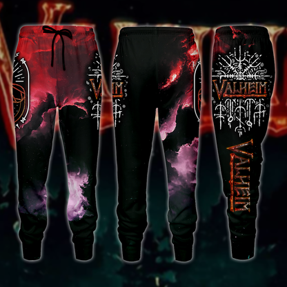 Valheim All 3D Over Print T-shirt Tank Top Zip Hoodie Pullover Hoodie Hawaiian Shirt Beach Shorts Jogger