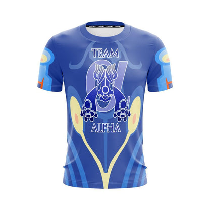 Pokemon T-Shirt Kyogre Team Alpha Pokemon Go T-Shirt Blue Unisex - Trendy Gift For Men & Women