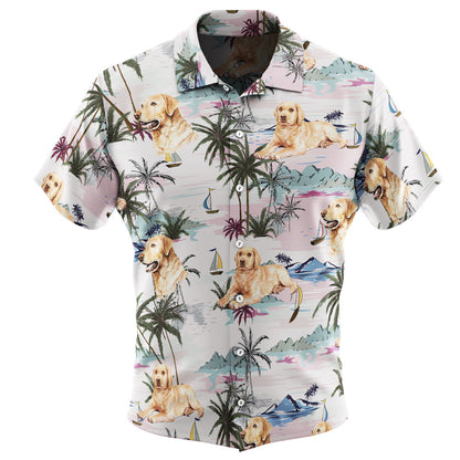 Labrador Retriever Tropical Summer Hawaiian Shirt - Tropi Hawaiian Shirts