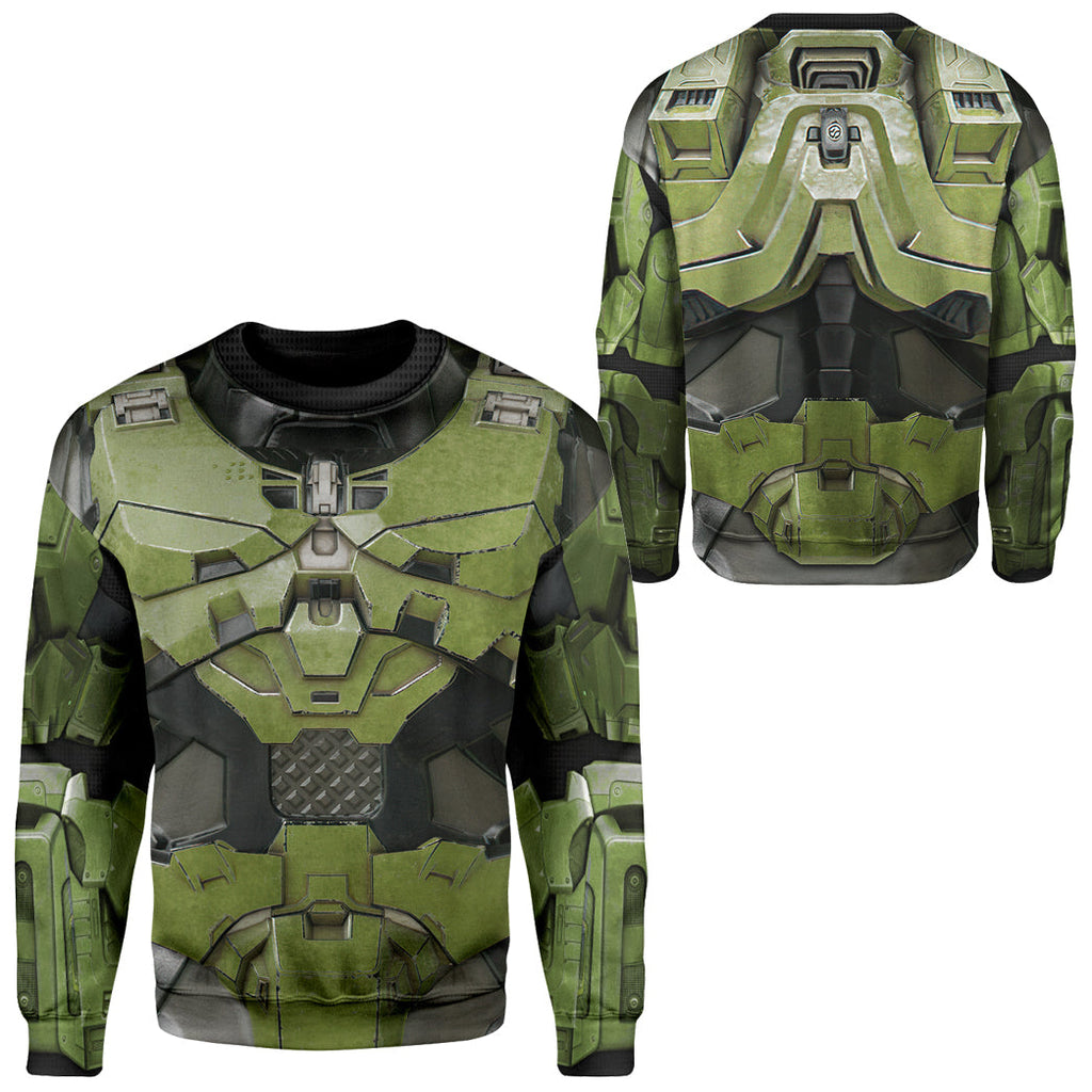 Halo Infinite Masterchief Cosplay Custom Tshirt Hoodie Apparel