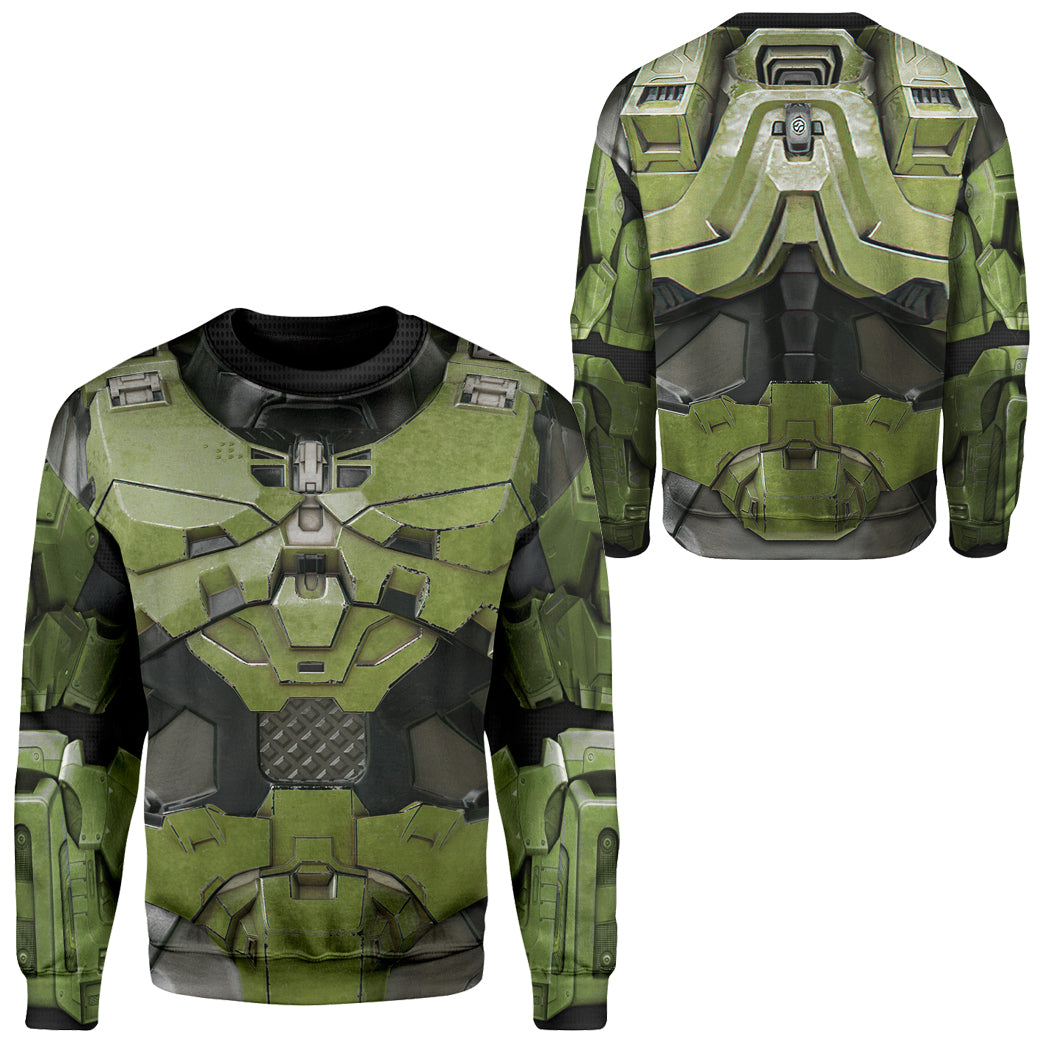 Halo Infinite Masterchief Cosplay Custom Tshirt Hoodie Apparel