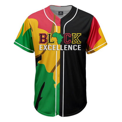 Black Culture - African American Baseball Jersey - Gift for Black Dad, Grandpa, Husband