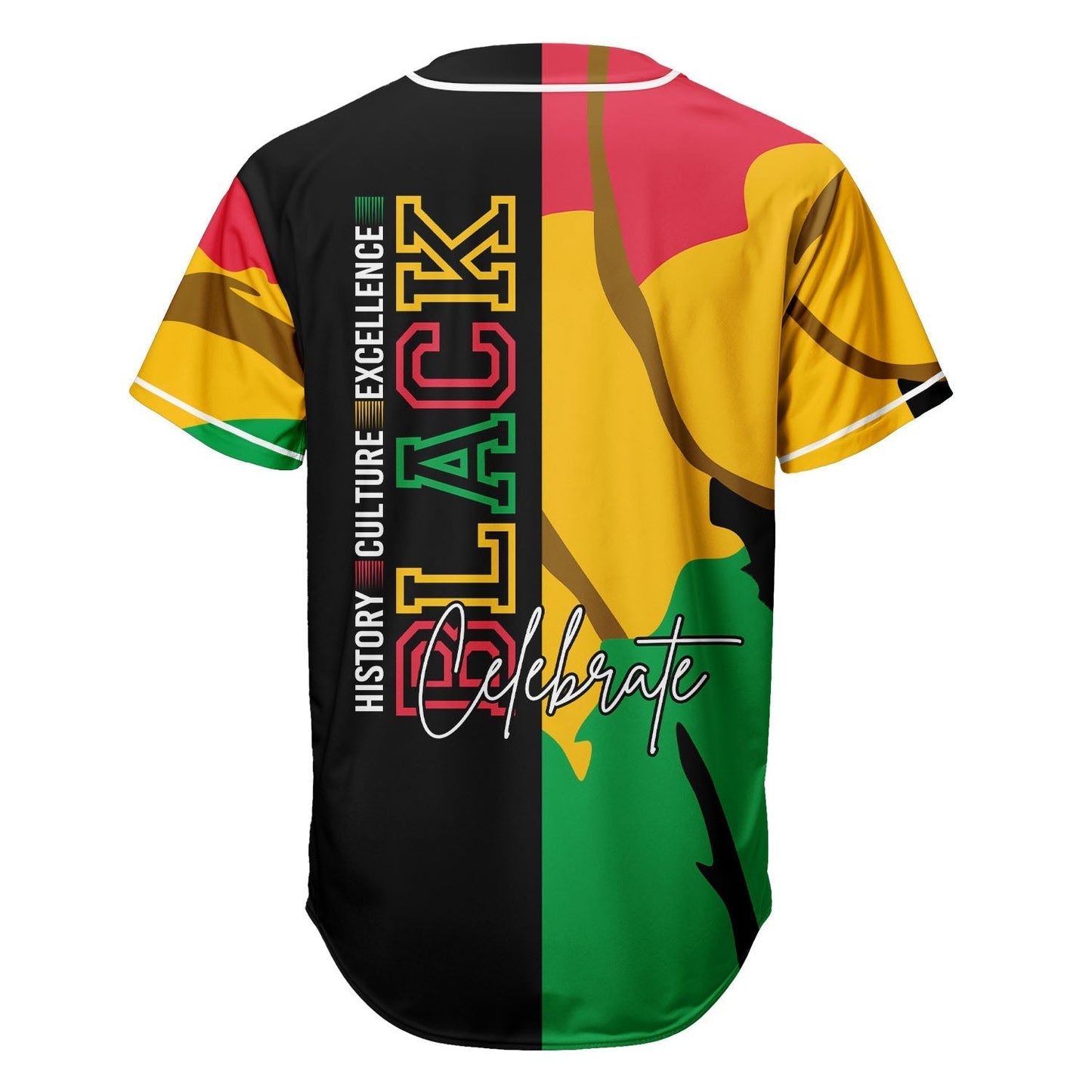 Black Culture - African American Baseball Jersey - Gift for Black Dad, Grandpa, Husband