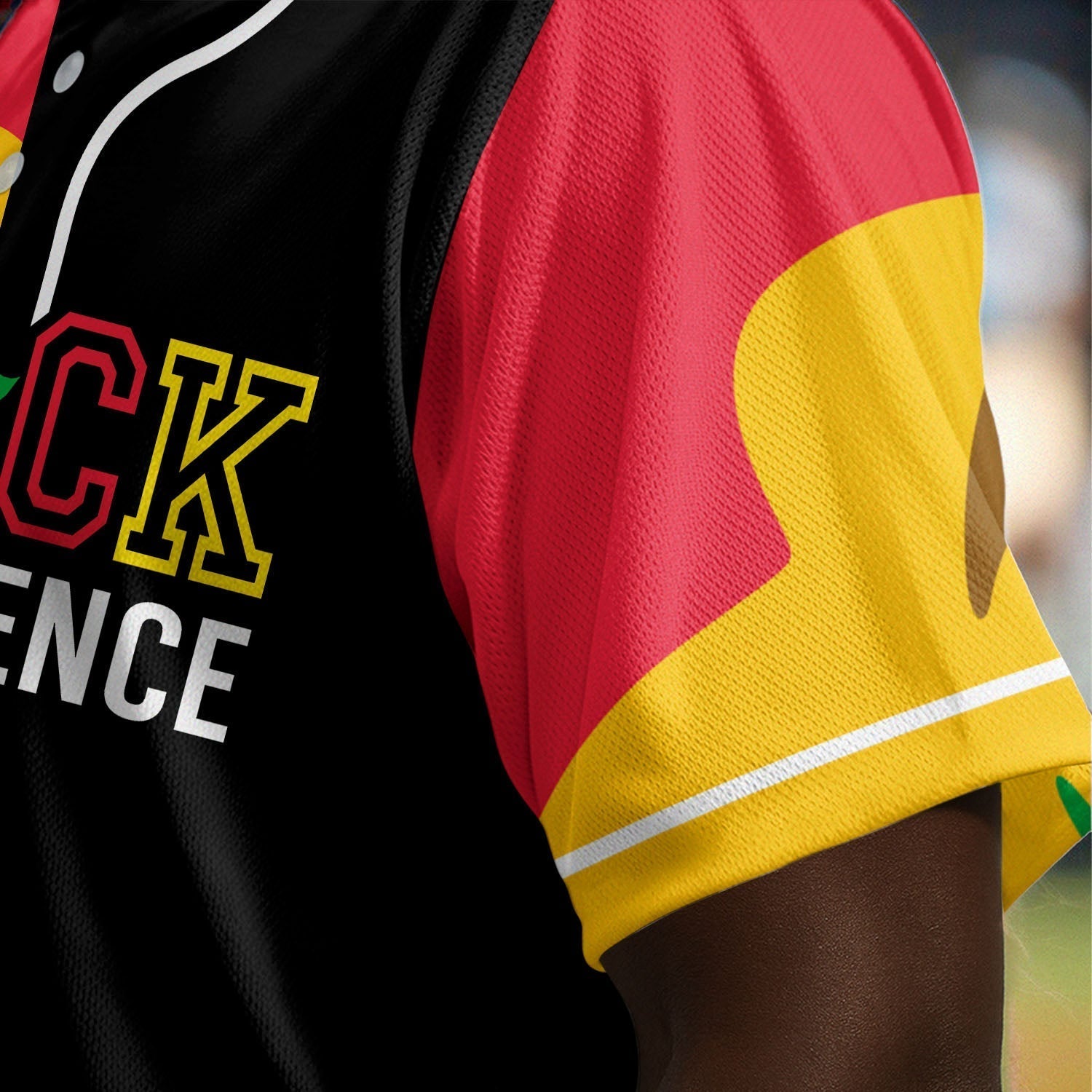 Black Culture - African American Baseball Jersey - Gift for Black Dad, Grandpa, Husband