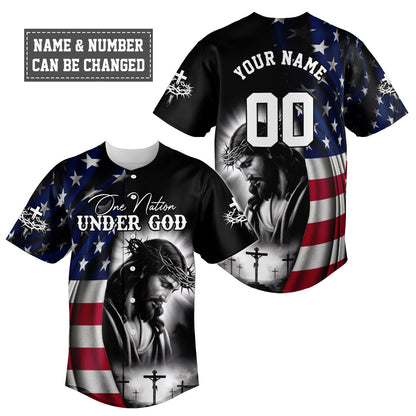 One Nation Under God Baseball Jersey Bundle