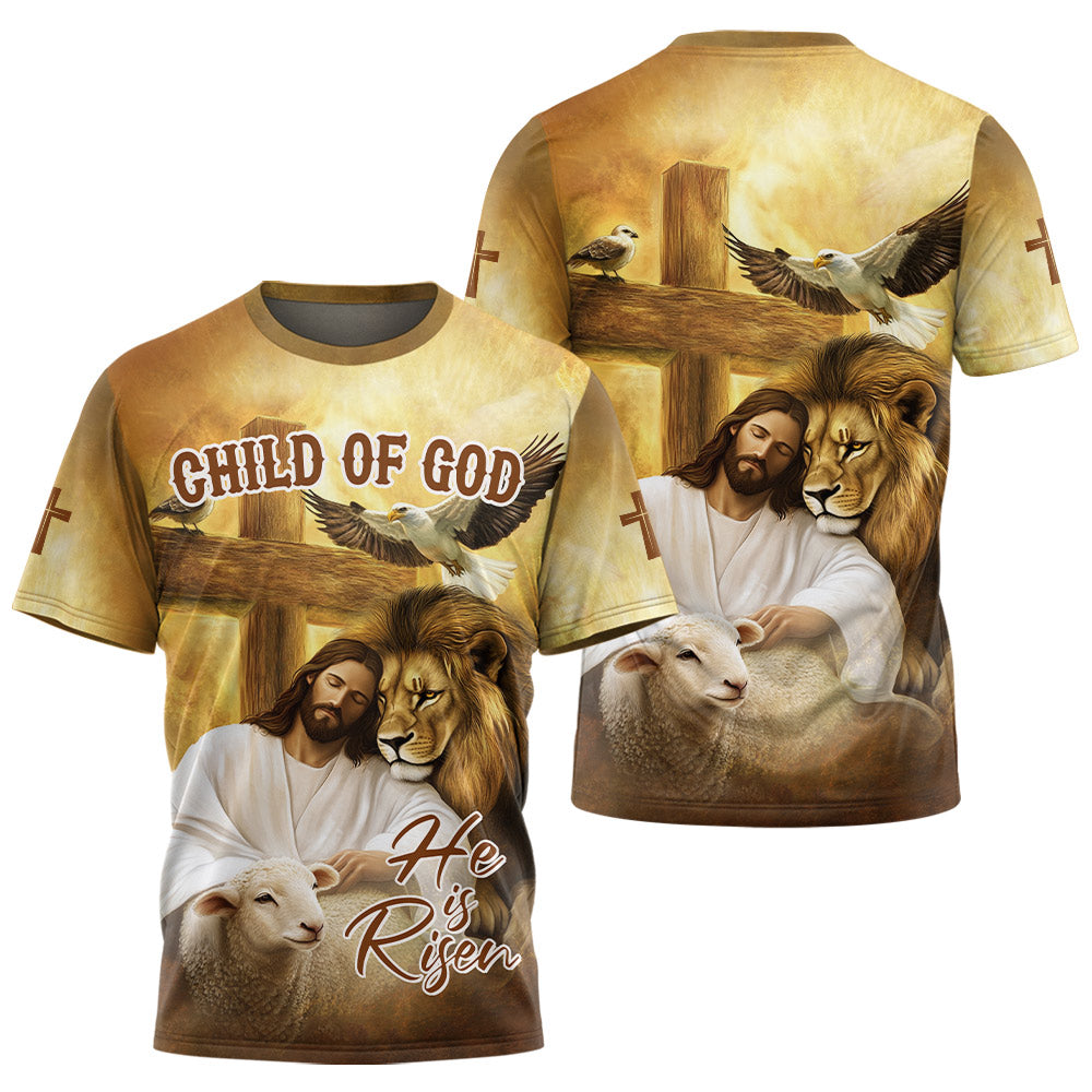 Jesus He Is Risen 3D TShirt