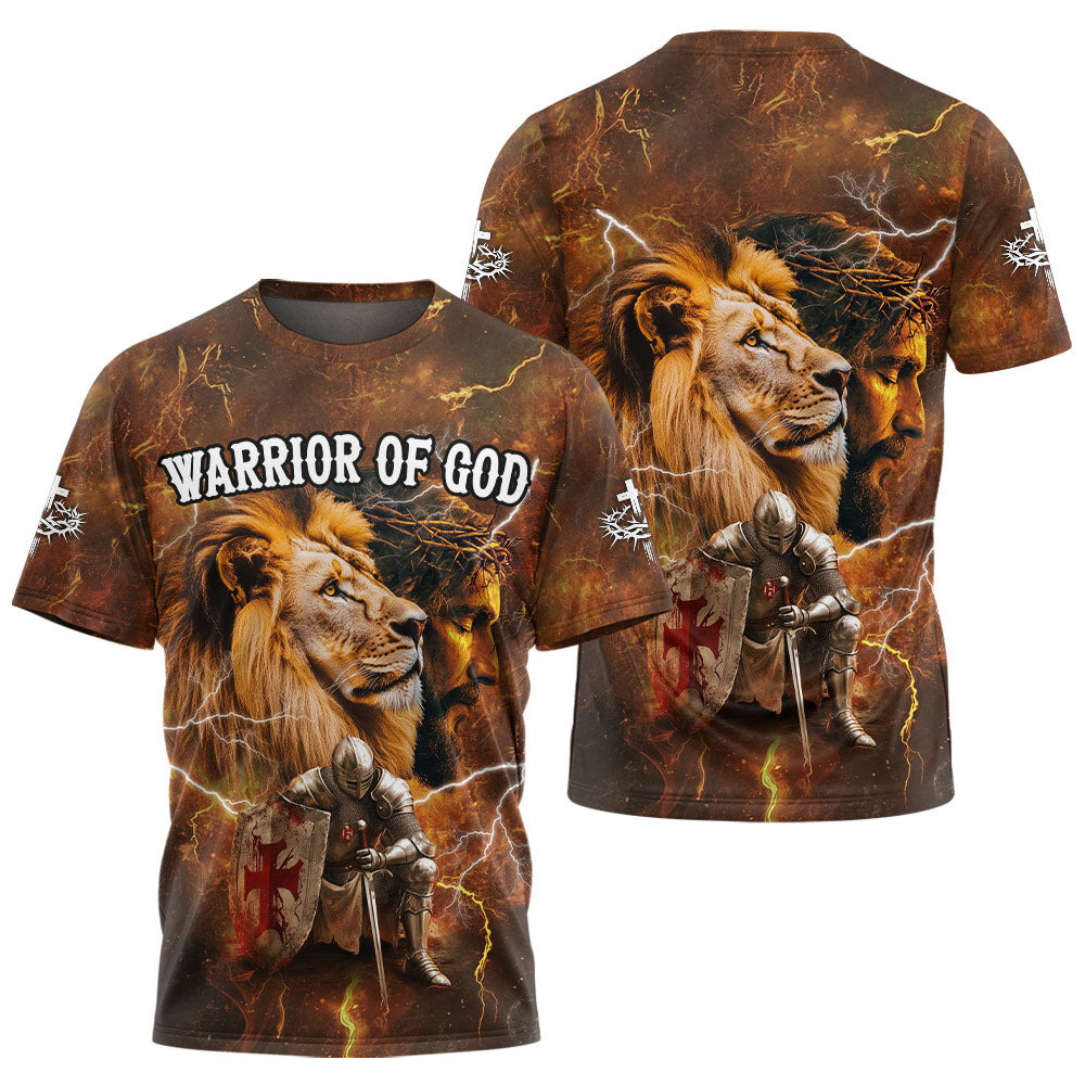 Warrior Of God 3D TShirt