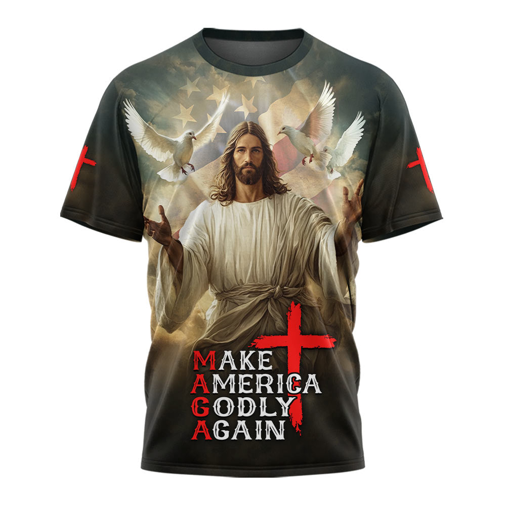 Make America Godly Again 3D TShirt