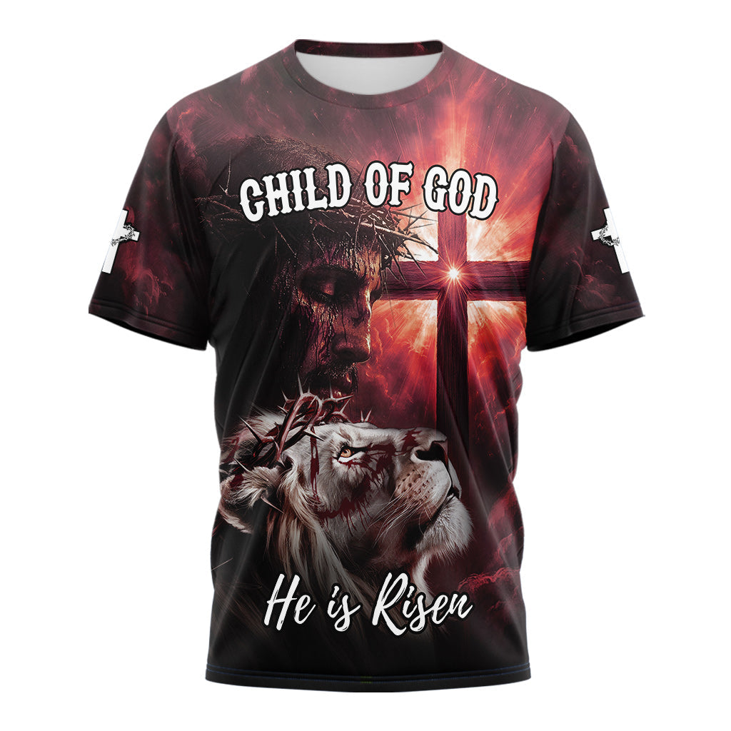 Child Of God Risen Warrior 3D TShirt