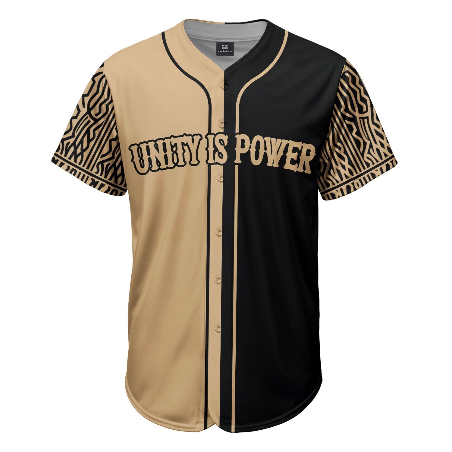 Unity Is Power - African American Baseball Jersey - Gift for Black Dad, Grandpa, Husband