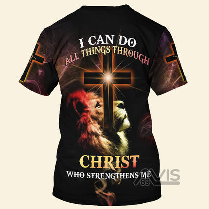 Christ Who Strengthens Me - 3D Tshirt