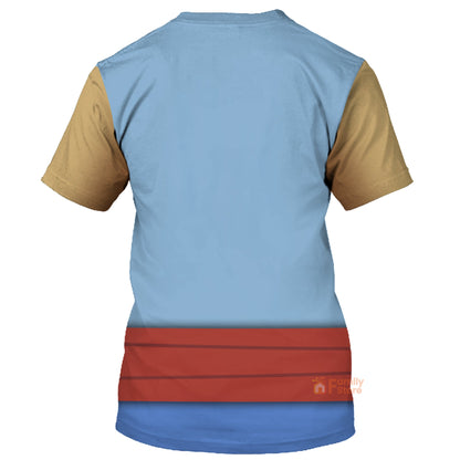 Genie Aladdin Costume T-Shirt