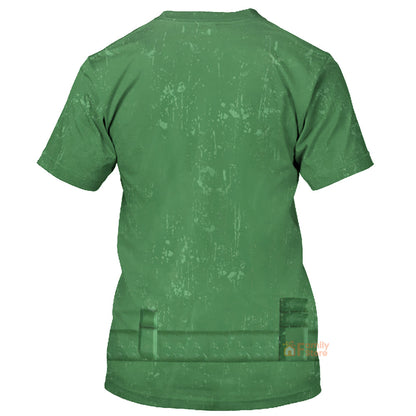 Green Army Toy Story Costume - 3D Tshirt