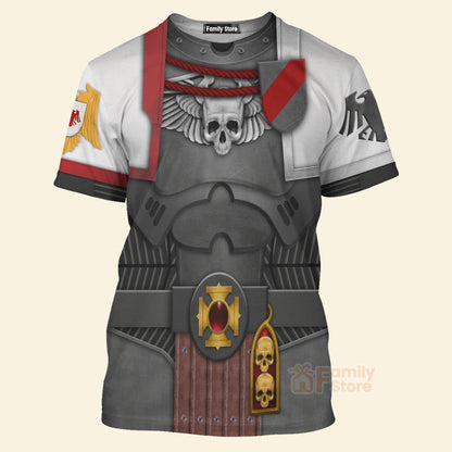 Warhammer Raven Guard Captain - Costume Cosplay Tshirt CSWRH172