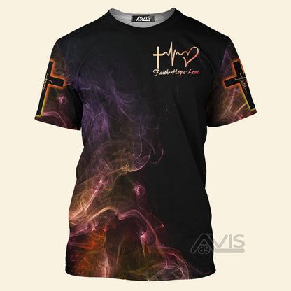 Christ Who Strengthens Me - 3D Tshirt