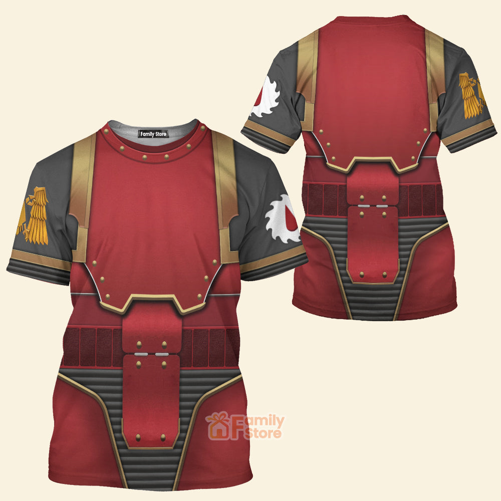 Flesh Tearers In Mark III Power Armor Costume Cosplay - 3D Tshirt CSWRH168