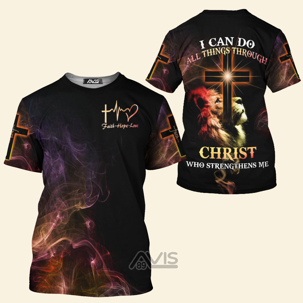 Christ Who Strengthens Me - 3D Tshirt