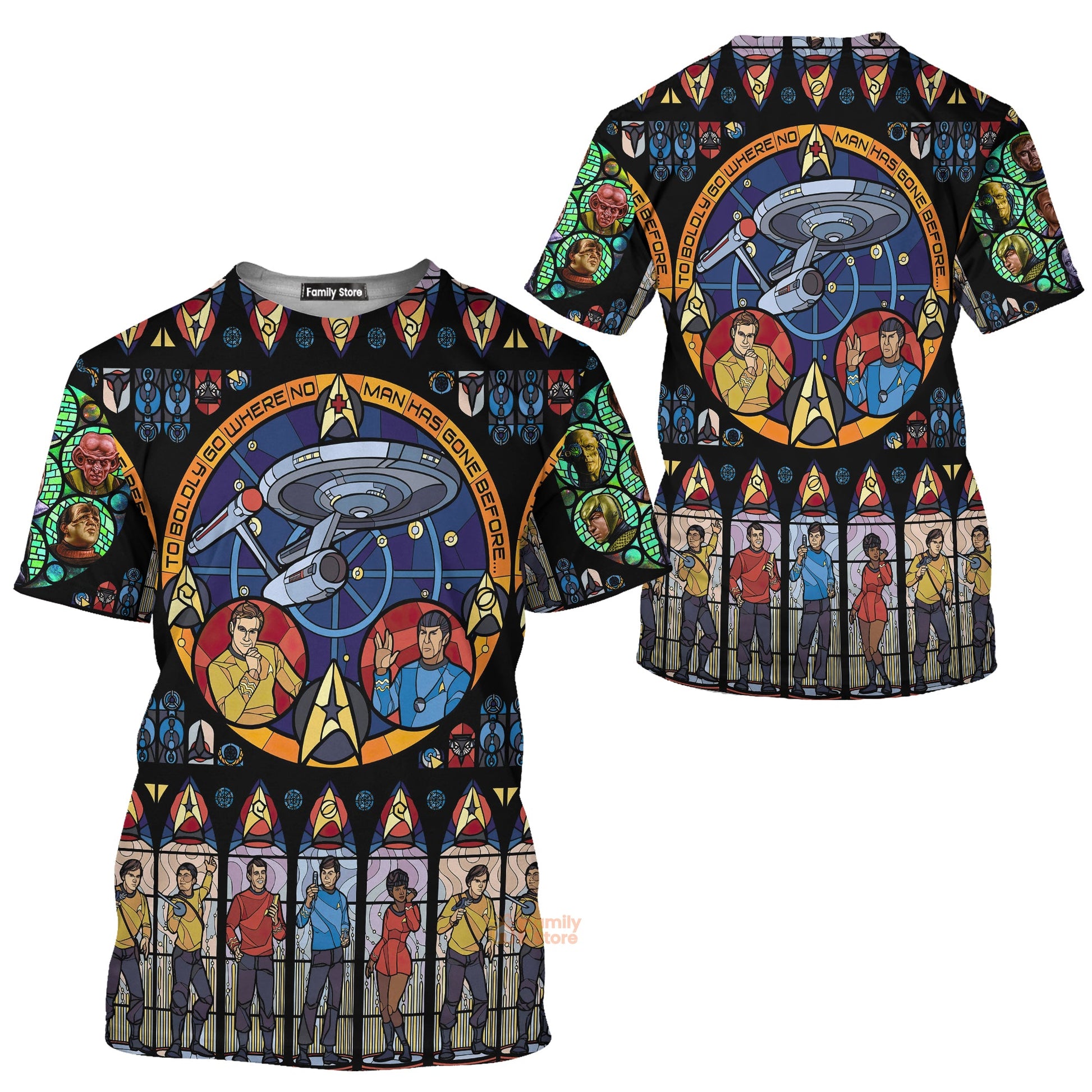 SaTr Stained Glass T-Shirt