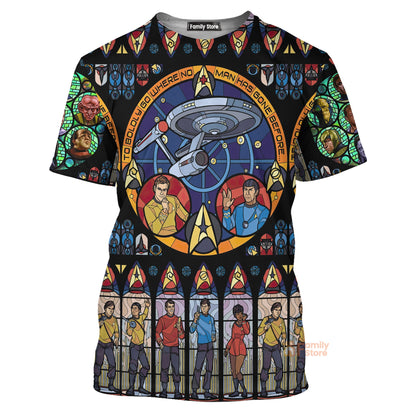 SaTr Stained Glass T-Shirt
