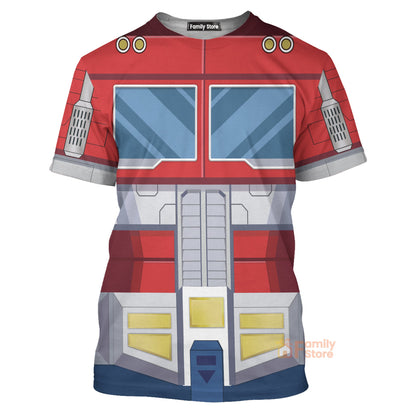 Transformers Op timus Prime - For Men And Women - Costume Cosplay T-Shirt