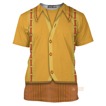 Disney Encanto Felix Madrigal Cosplay Costume T-Shirt