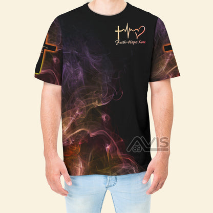 Christ Who Strengthens Me - 3D Tshirt