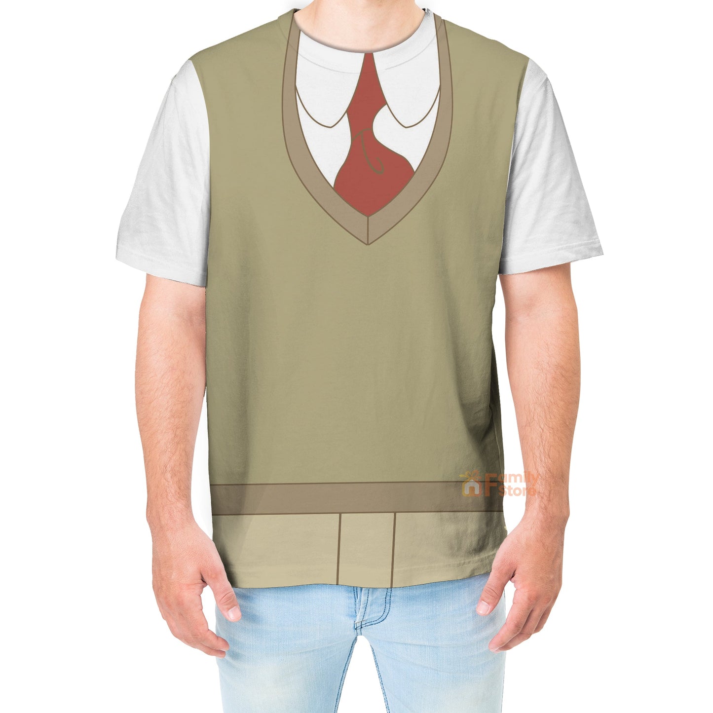 The Princess And The Frog Costume T-shirt For Men