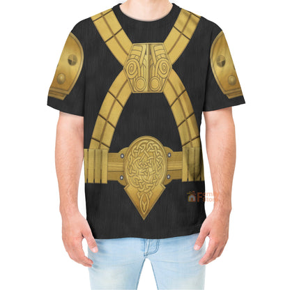 Stwa Black Krrsantan Costume T-Shirt For Men And Women CSSWR031