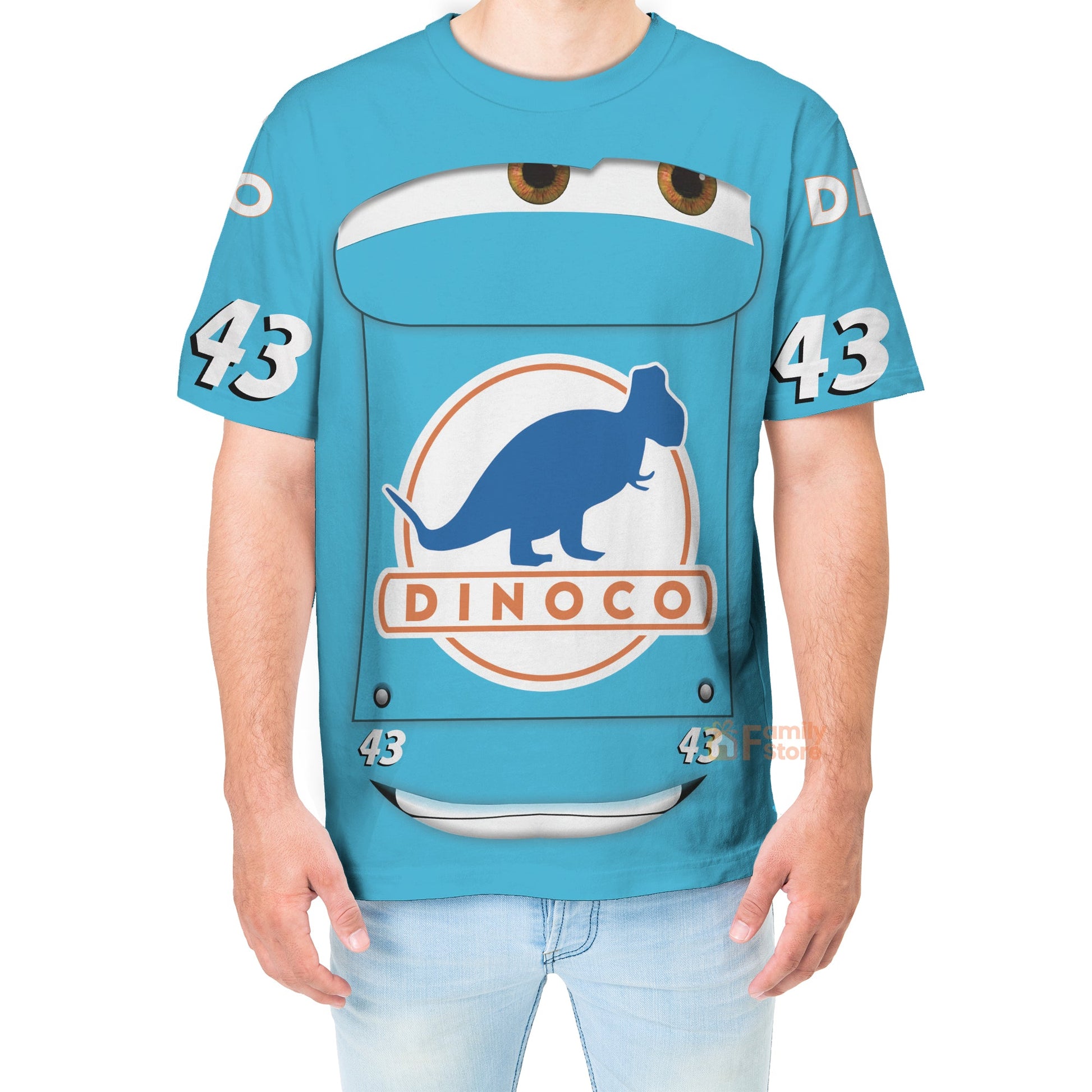 Strip Weathers the King Pixar Cars 3 Costume T-Shirt