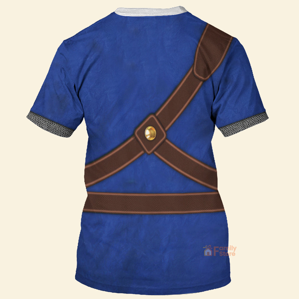 Knights Of Skyloft Blue Cosplay Costume - 3D TShirt ZDHS50