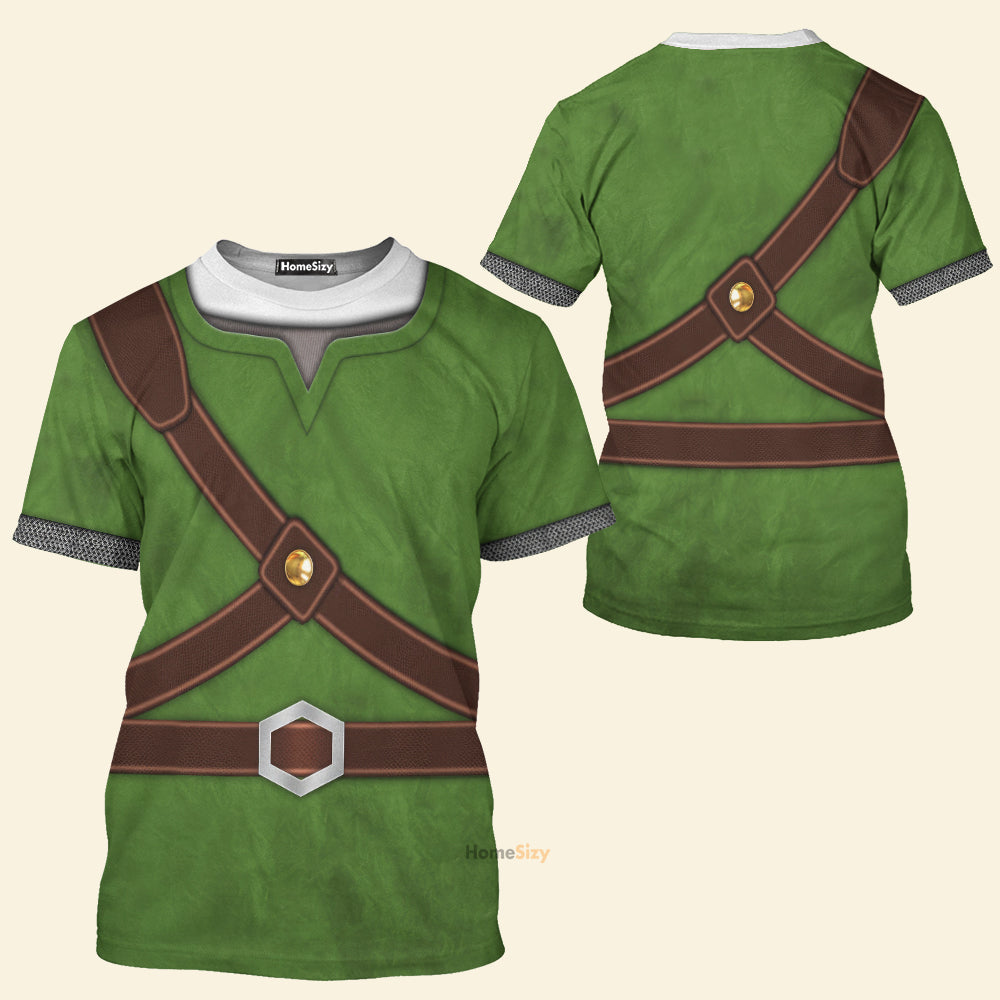 Knights Of Skyloft Green Cosplay Costume - 3D TShirt ZDHS10