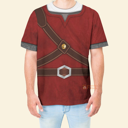 Knights Of Skyloft Red Cosplay Costume - 3D TShirt ZDHS52