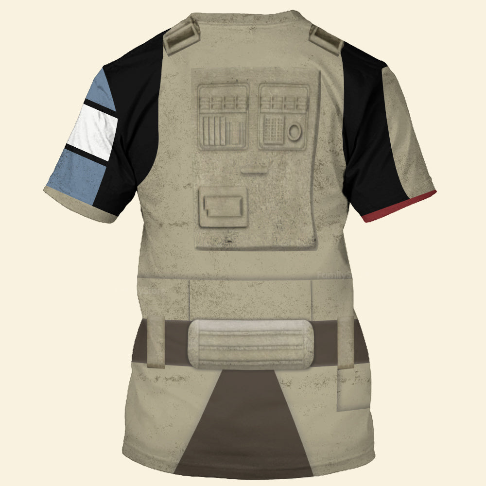 Shoretrooper Captain Stwa Costume - 3D Tshirt