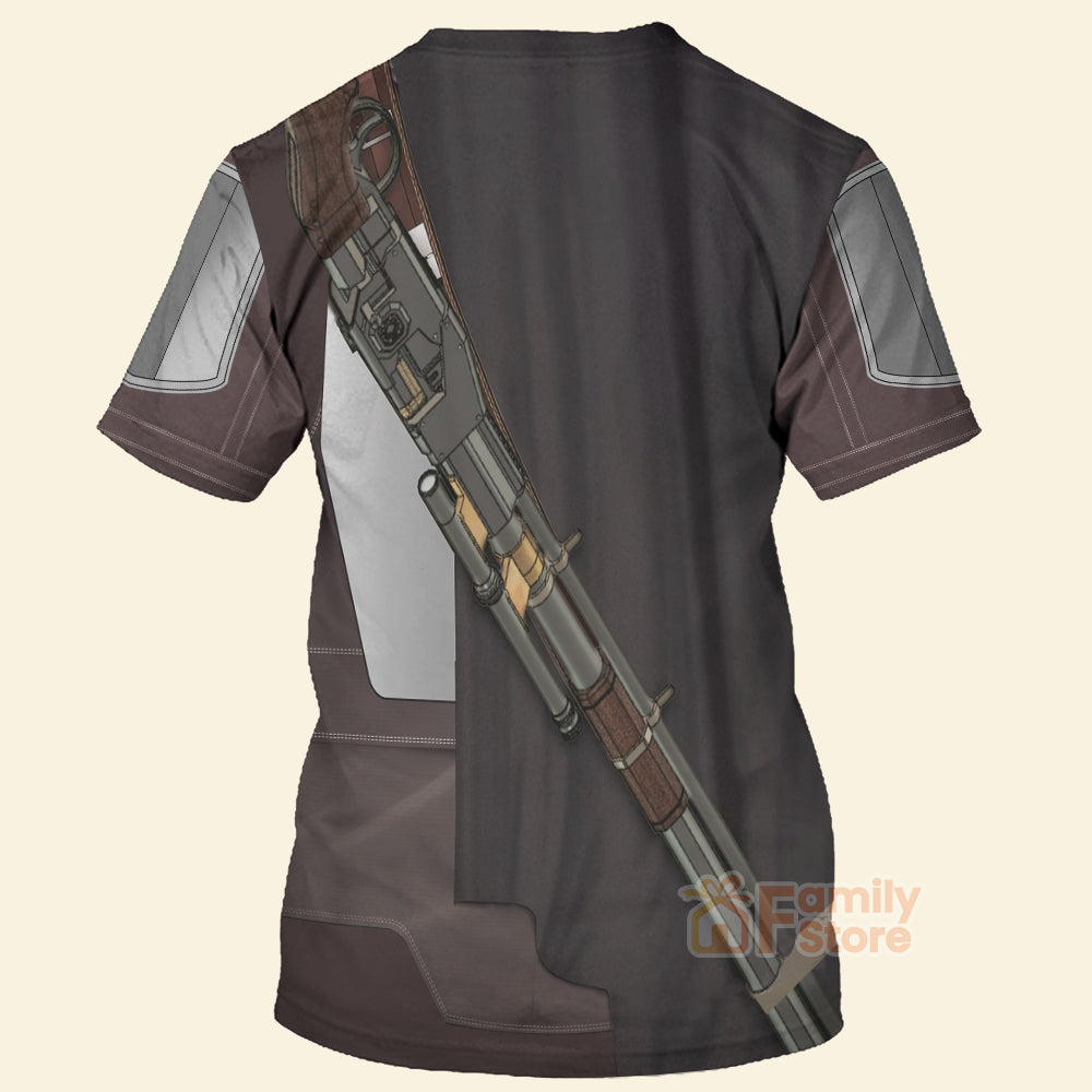 Stwa Beskar Mandalorian Costume T-Shirt For Men And Women CSSWR060