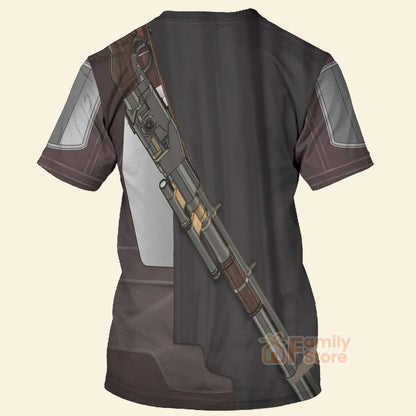 Stwa Beskar Mandalorian Costume T-Shirt For Men And Women CSSWR060