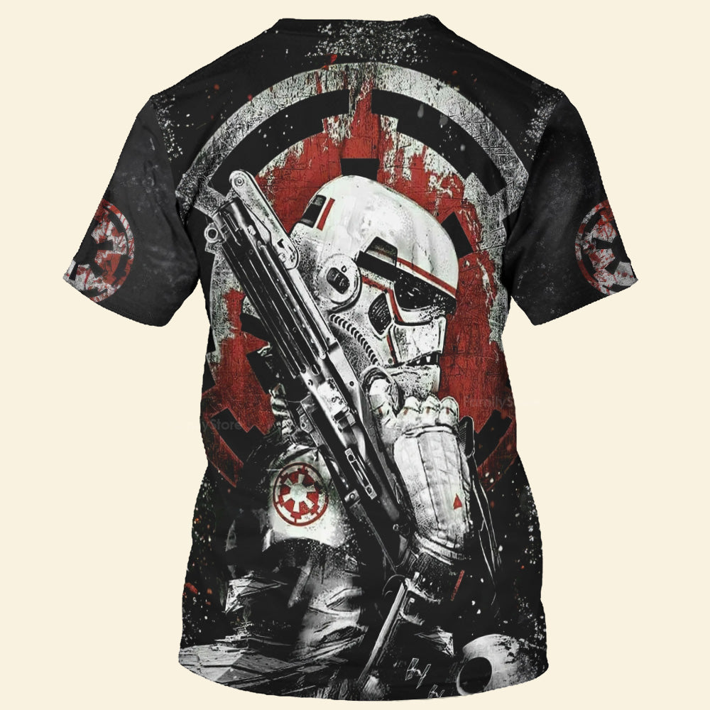Starwars Born To Kill - 3D Tshirt